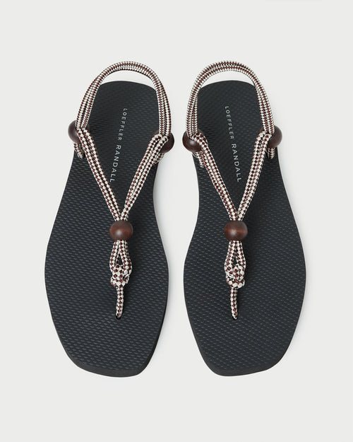 Mika Brown/Cream Sport Sandal