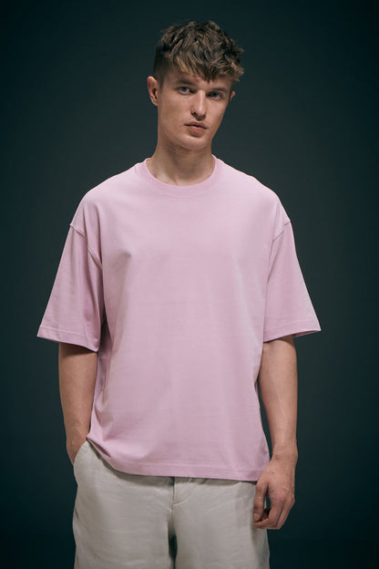 Millennial Pink - Oversize drop Shoulder Maxzone Clothing