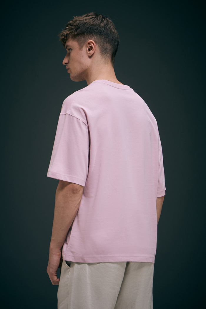 Millennial Pink - Oversize drop Shoulder Maxzone Clothing