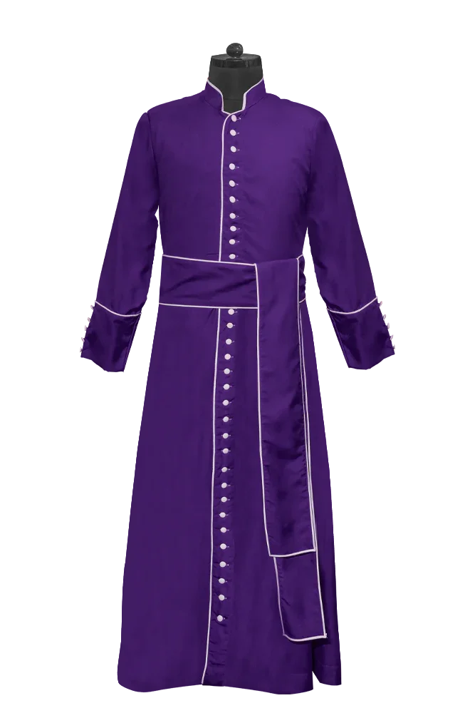 Polyester 80 / Violet / White