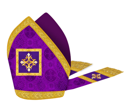 Damask / Designer Cross / Violet