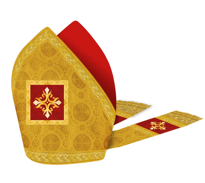 Damask / Designer Cross / Gold