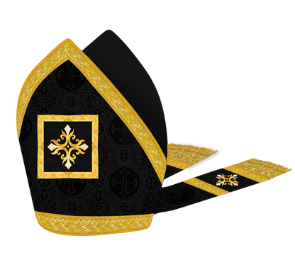 Damask / Designer Cross / Black