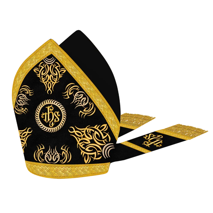 Mitre with spiritual motif