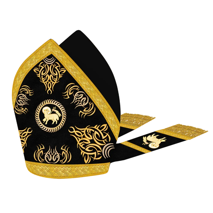 Mitre with spiritual motif