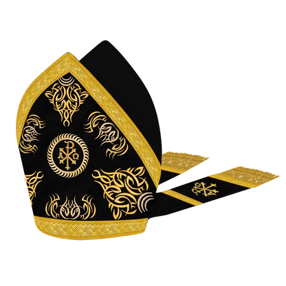Mitre with spiritual motif