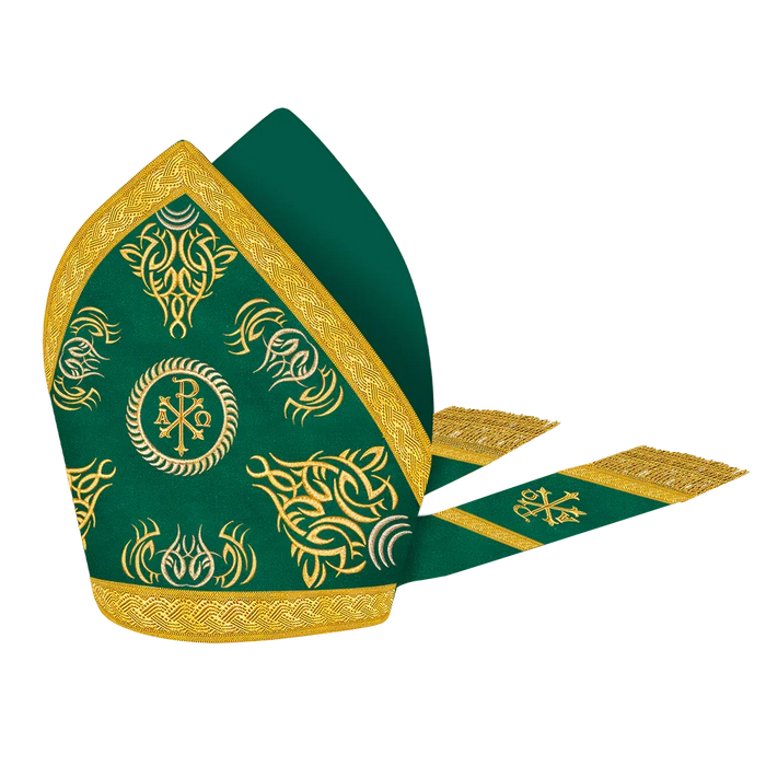 Mitre with spiritual motif