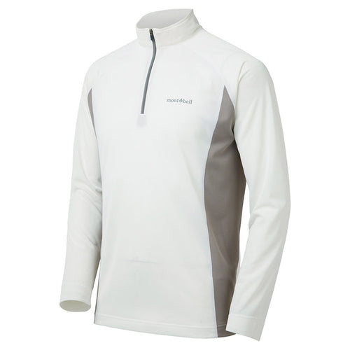 Montbell Cool Long Sleeve Zip Shirt Men's