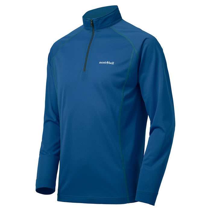 Montbell Cool Long Sleeve Zip Shirt Men's