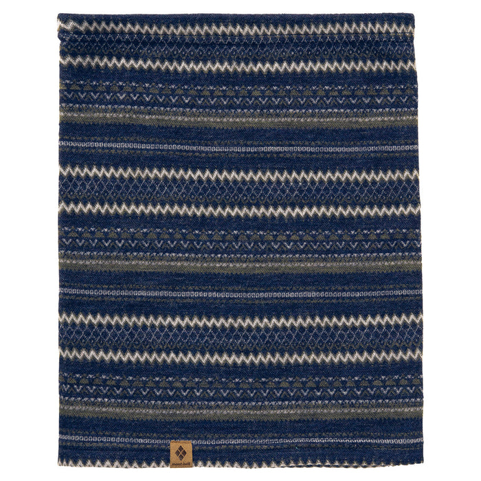 Montbell Merino Wool Jacquard Neck Gaiter