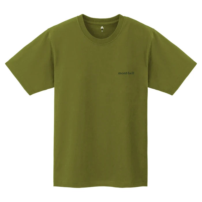 Montbell Pear Skin Cotton T Eagle