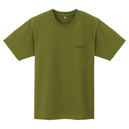 Montbell Pear Skin Cotton T Eagle