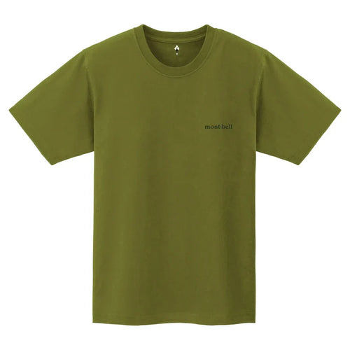 Montbell Pear Skin Cotton T Eagle