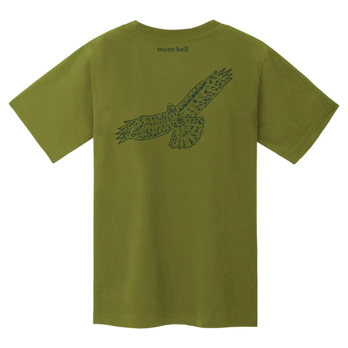 Montbell Pear Skin Cotton T Eagle