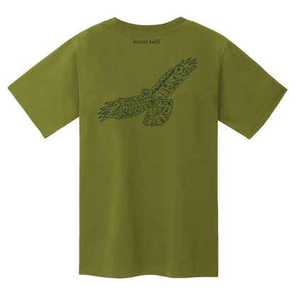 Montbell Pear Skin Cotton T Eagle