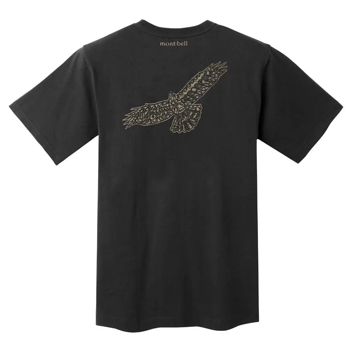Montbell Pear Skin Cotton T Eagle