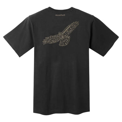 Montbell Pear Skin Cotton T Eagle