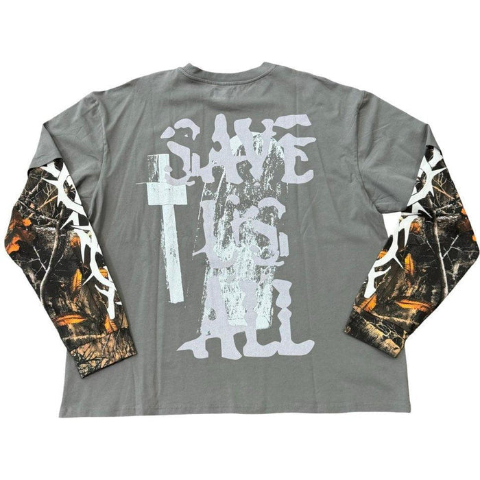 MTVS Faith L/S Double Tee Washed Grey