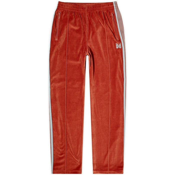 Needles Velour Track Pants Orange