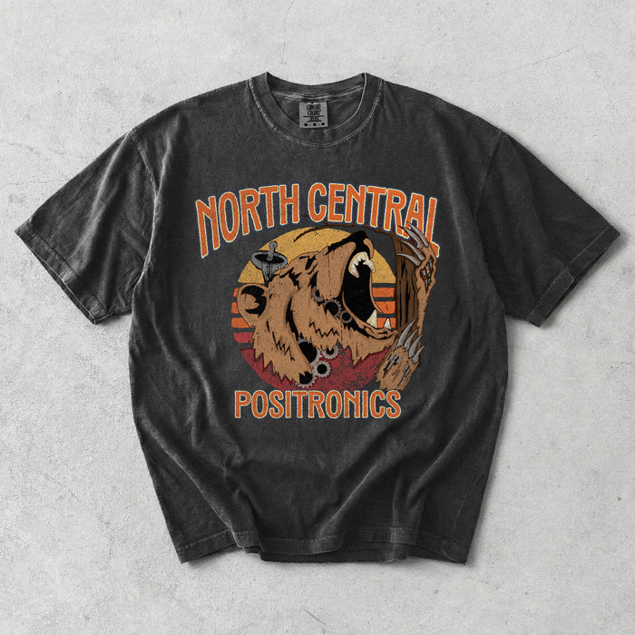 North Central Positronics Garment Dyed Tee