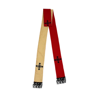 Pallium with black Jerusalem cross