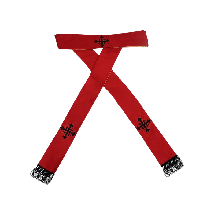 Pallium with black Jerusalem cross