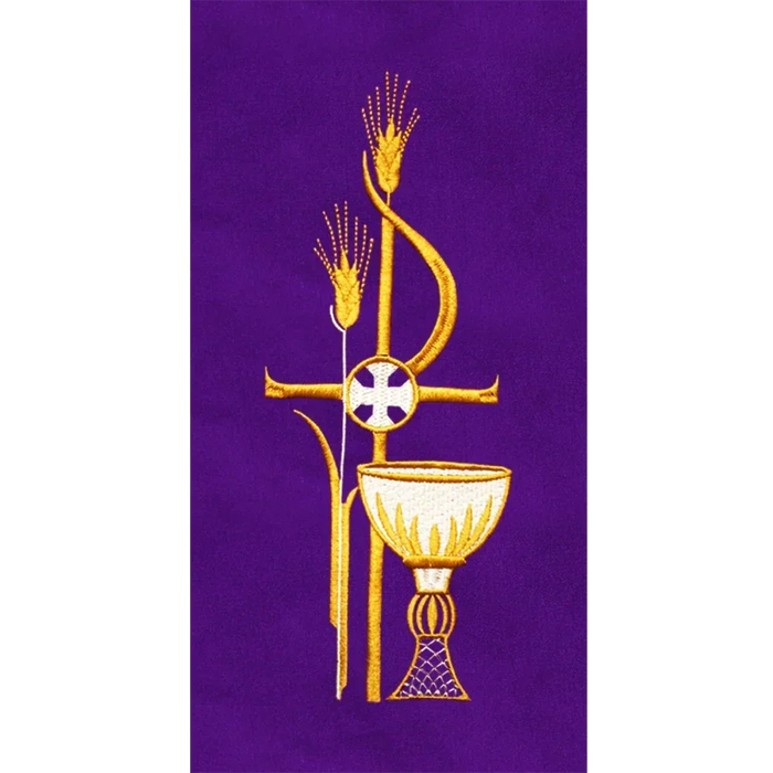 PAX with Chalice Adorned Deacon Stole
