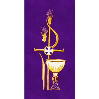 PAX with Chalice Adorned Deacon Stole
