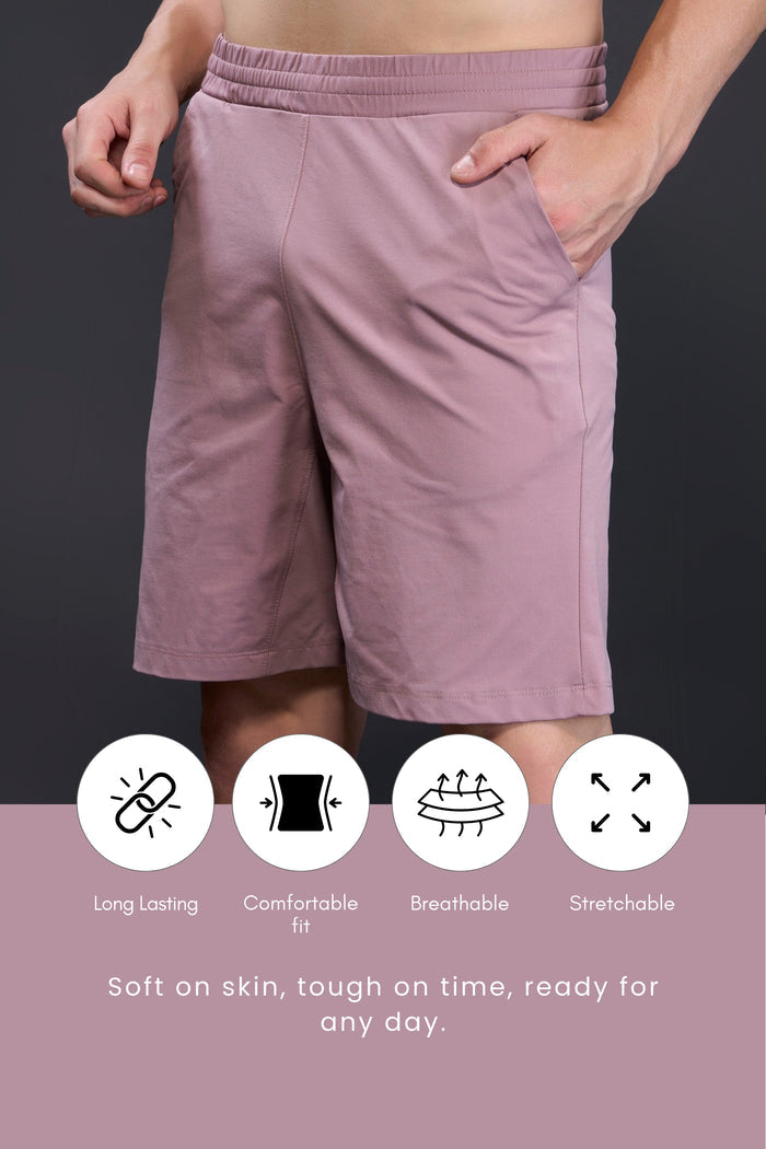 Pink - 365 Shorts with Back Pocket
