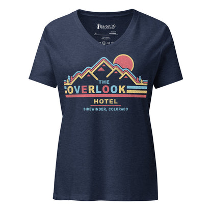 Retro Overlook Women’s relaxed v-neck t-shirt