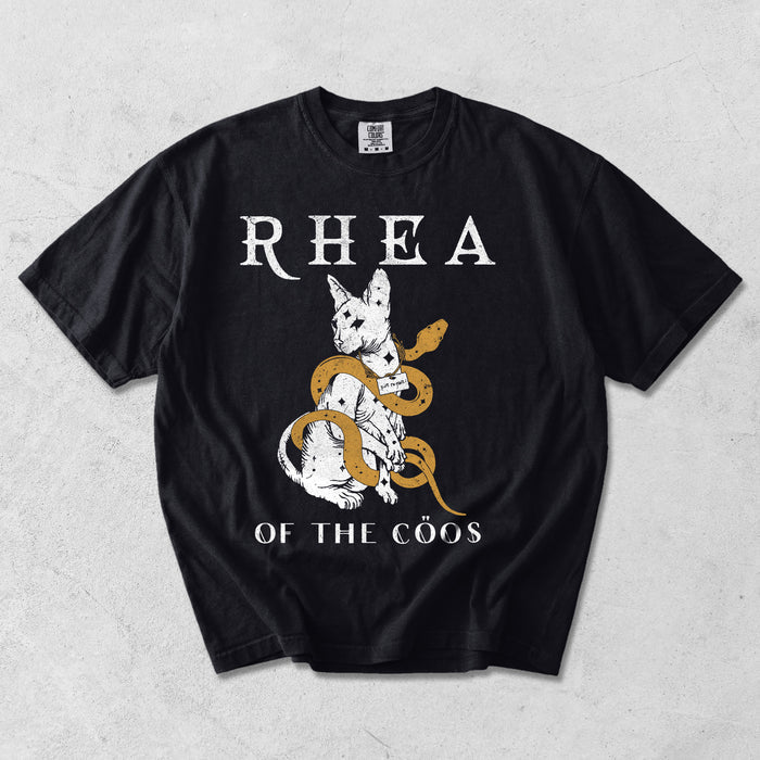 Rhea of the Coos Garment Dyed Tee