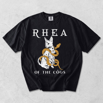 Rhea of the Coos Garment Dyed Tee