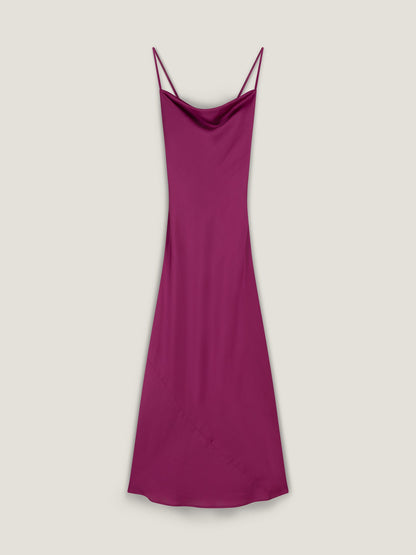 Riviera Dress in Magenta