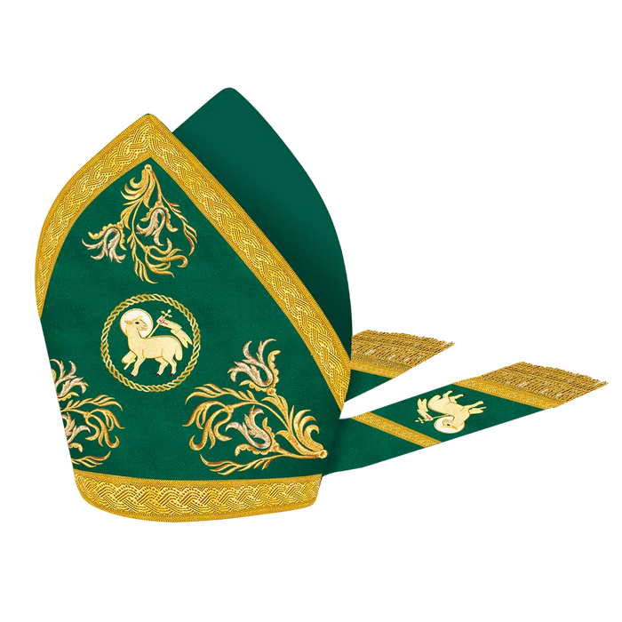 Roman Mitre with Liturgical motif