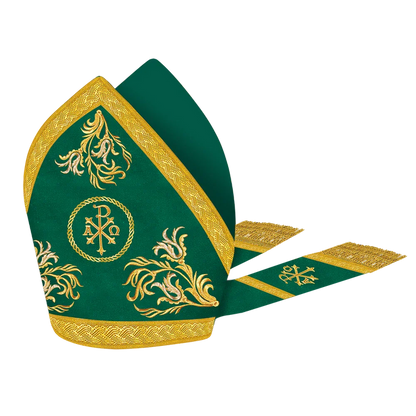 Roman Mitre with Liturgical motif