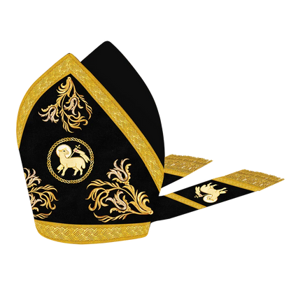 Roman Mitre with Liturgical motif