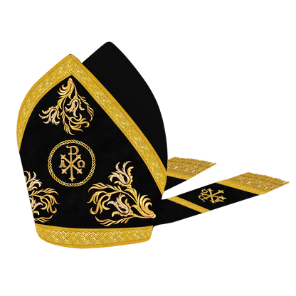 Roman Mitre with Liturgical motif
