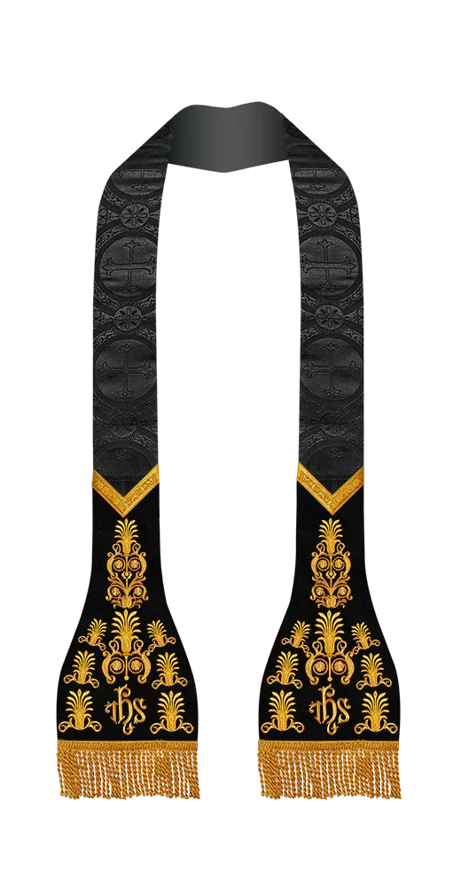 Roman Stole with embroidered motif