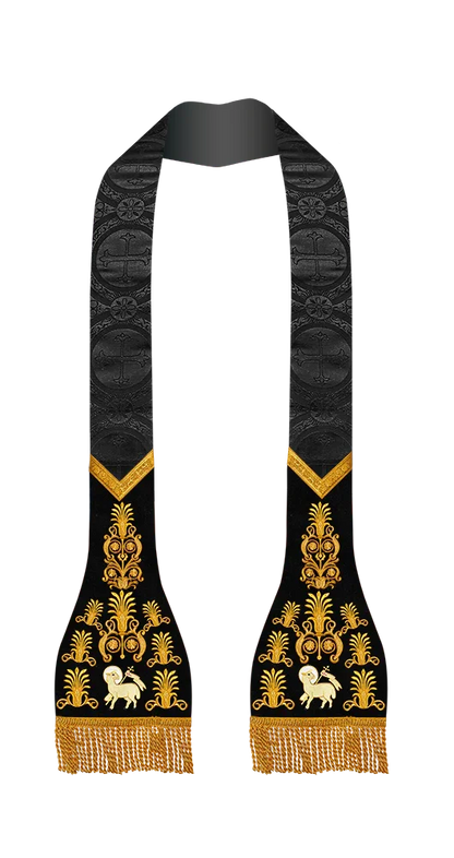 Roman Stole with embroidered motif