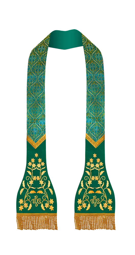 Roman Stole with Floral design