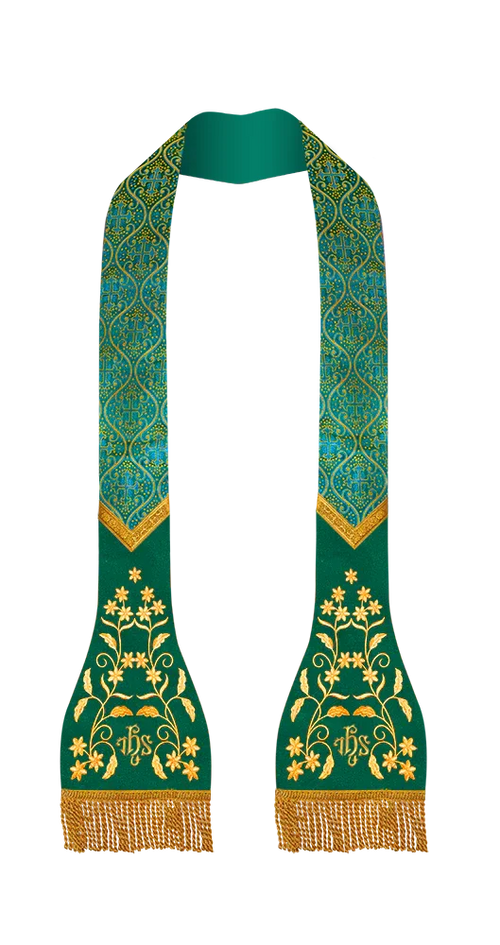 Roman Stole with Floral design