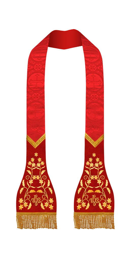 Damask / IHS / Red