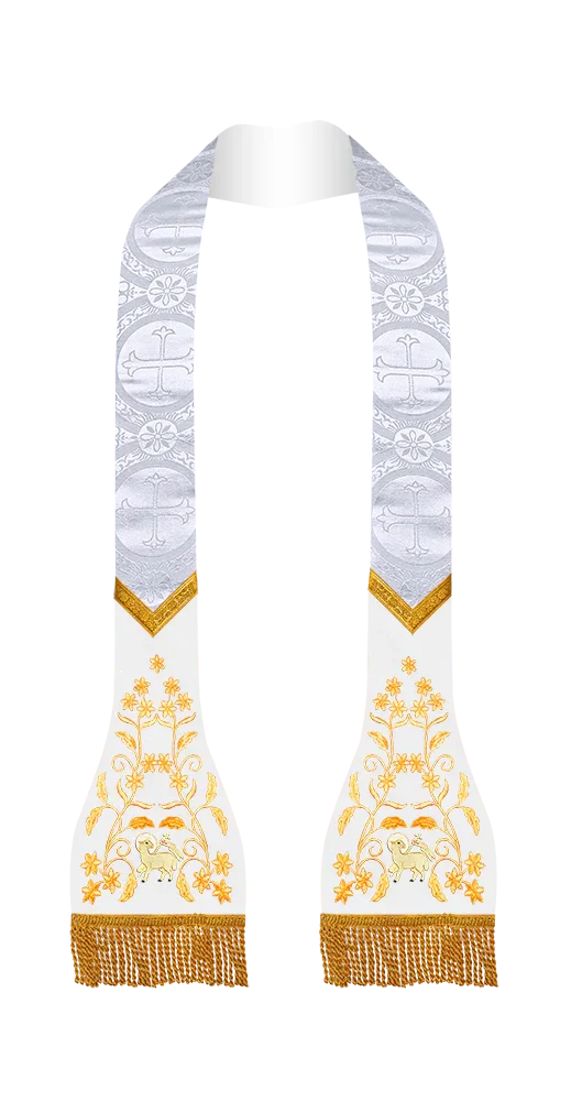 Damask / Agnus Dei / White