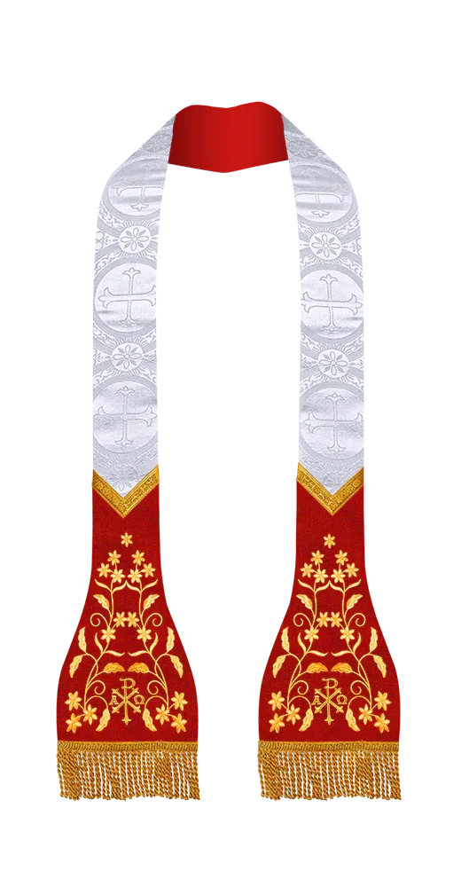 Roman Stole with Floral design