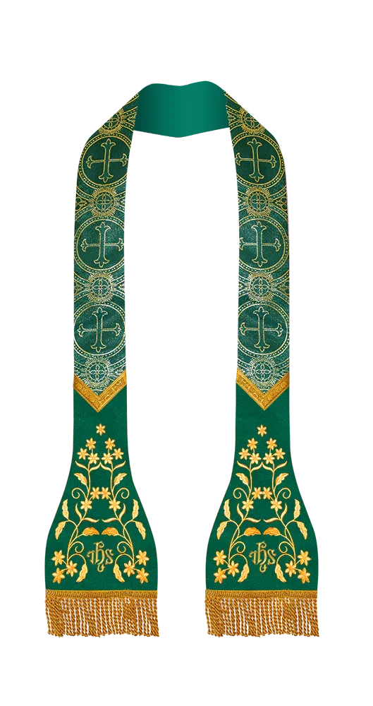 Roman Stole with Floral design