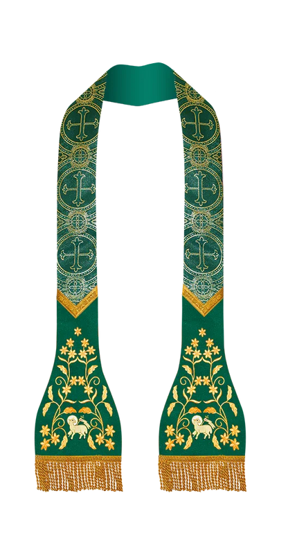 Roman Stole with Floral design