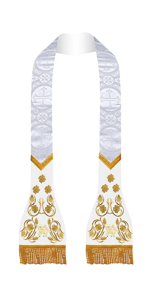 Damask / Agnus Dei / White