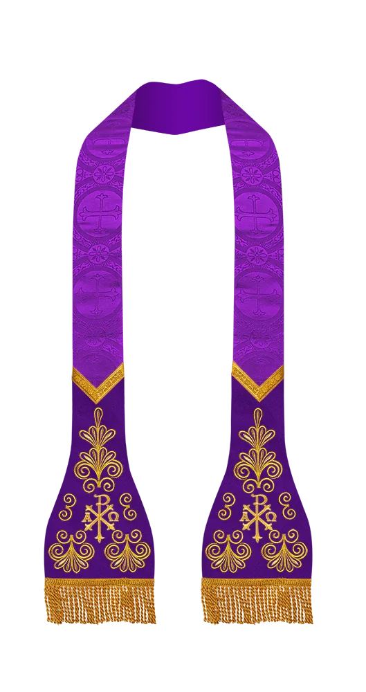 Roman Stole with Liturgical motif