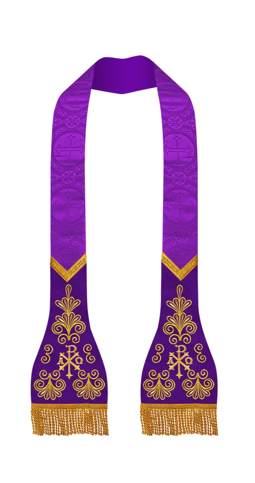Roman Stole with Liturgical motif