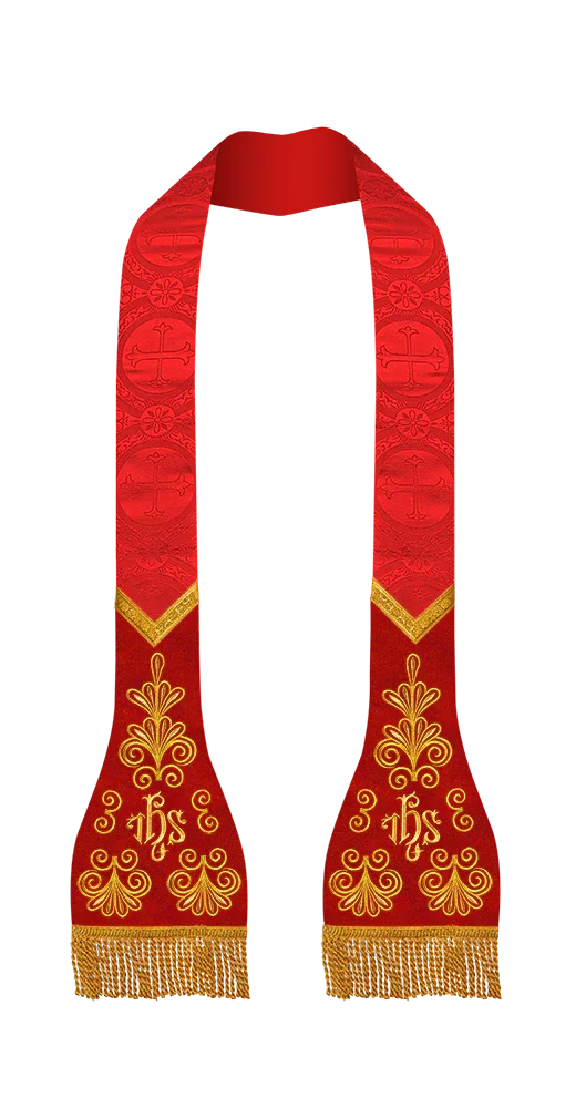 Damask / IHS / Red